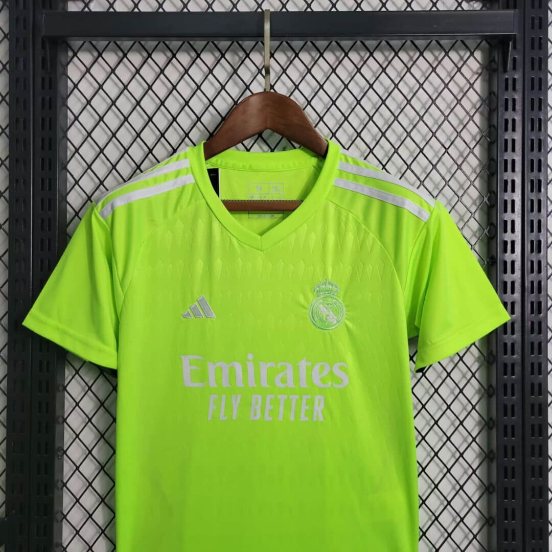 Real Madrid 23/24 Gardien Vert Kit Enfant