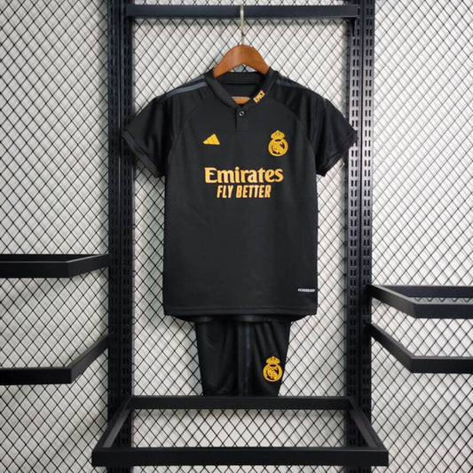 Real Madrid 23/24 Third Kit Enfant