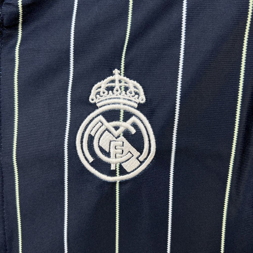 Real Madrid 25/26 Maillot Baseball Marine