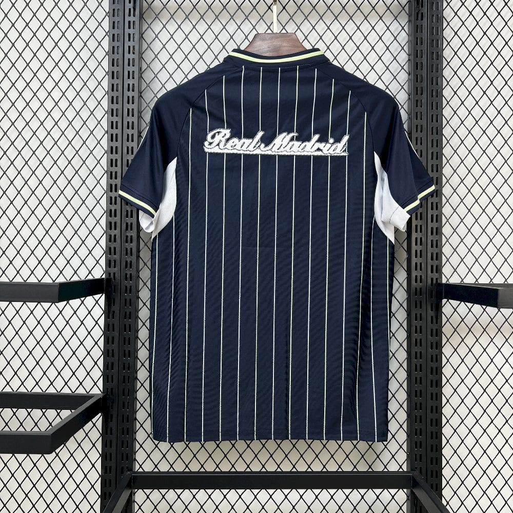 Real Madrid 25/26 Maillot Baseball Marine