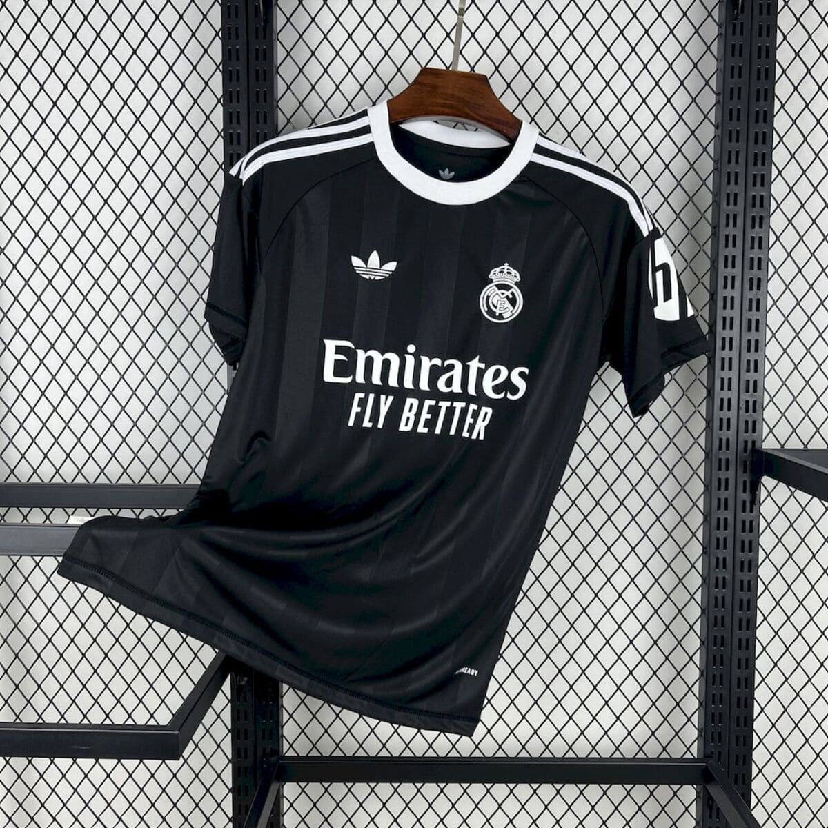 Real Madrid 25/26 Maillot Entrainement Noir