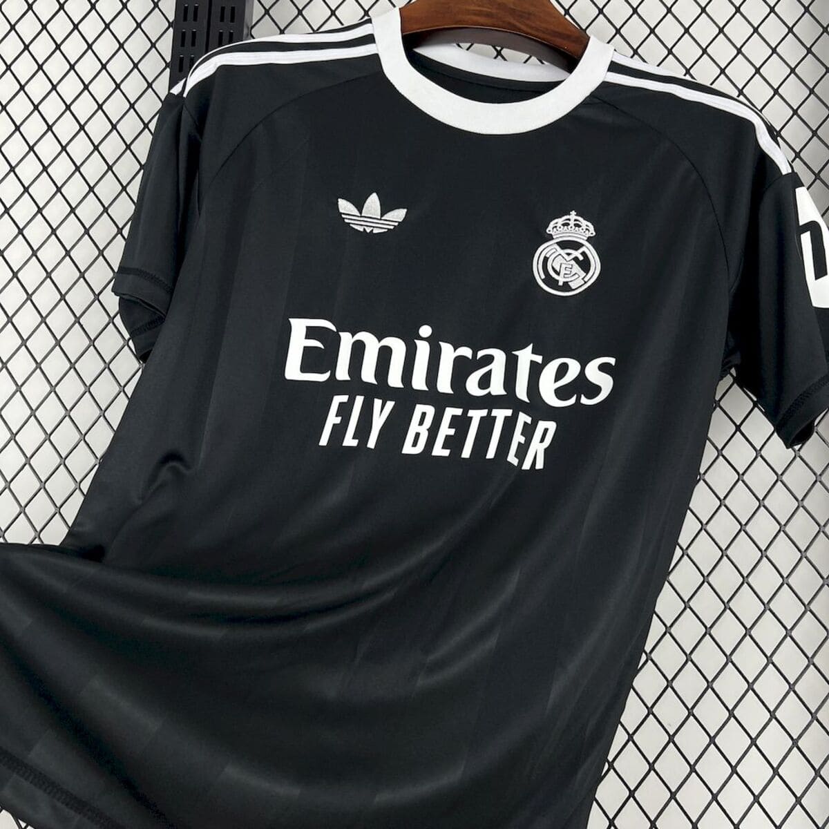Real Madrid 25/26 Maillot Entrainement Noir