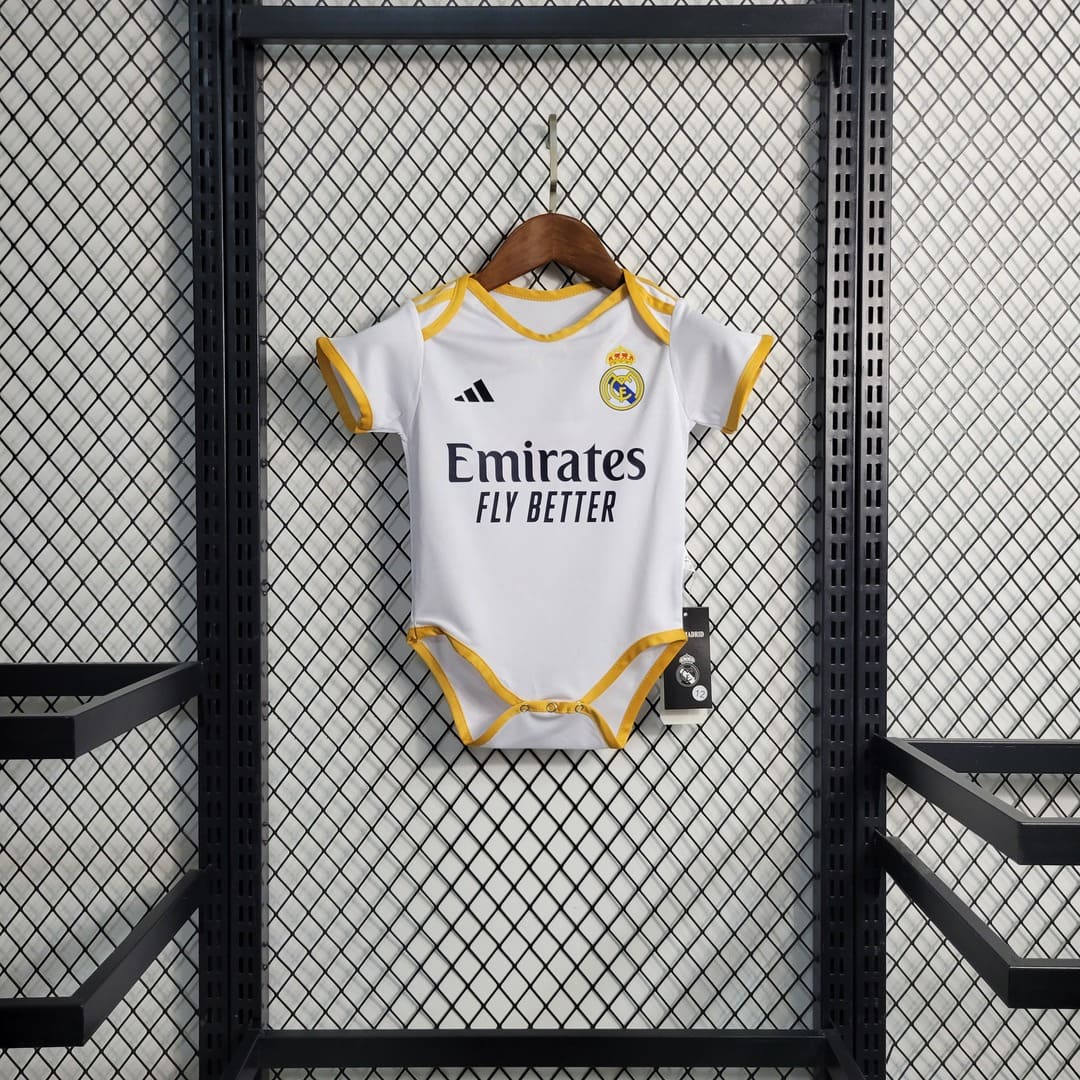 Real Madrid 23/24 Maillot Domicile Bébé