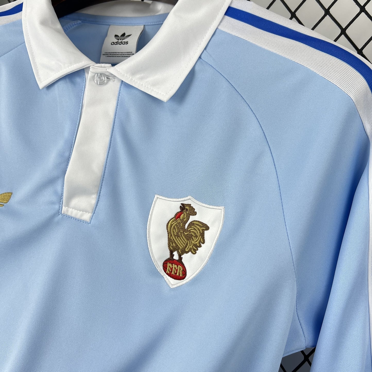 France 2026 Maillot Rugby Crunch 120e Anniversaire - Col et Manches Longues