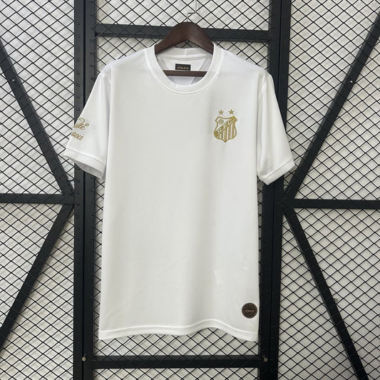 Santos 2025 Maillot Commémoratif Blanc