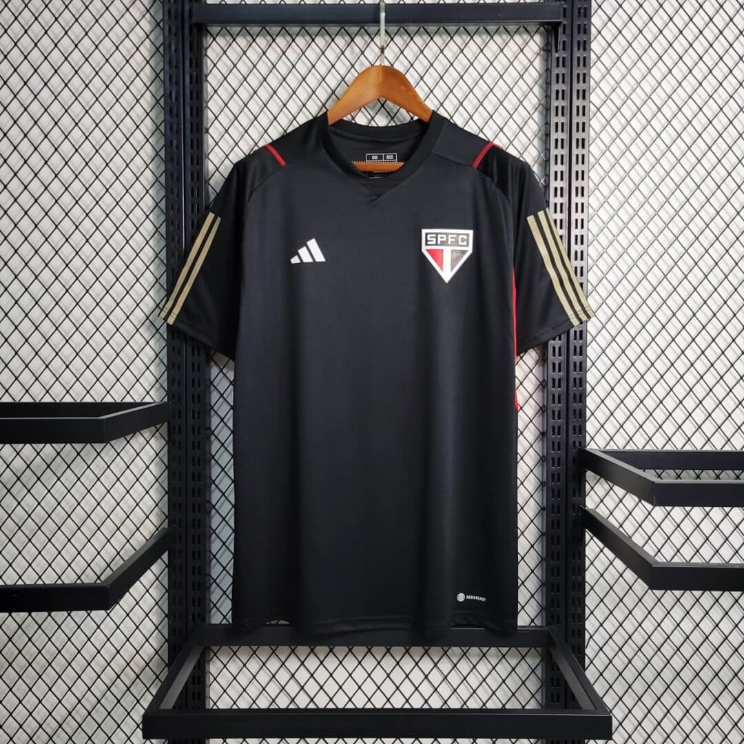 São Paulo 2023 Maillot Entrainement Noir