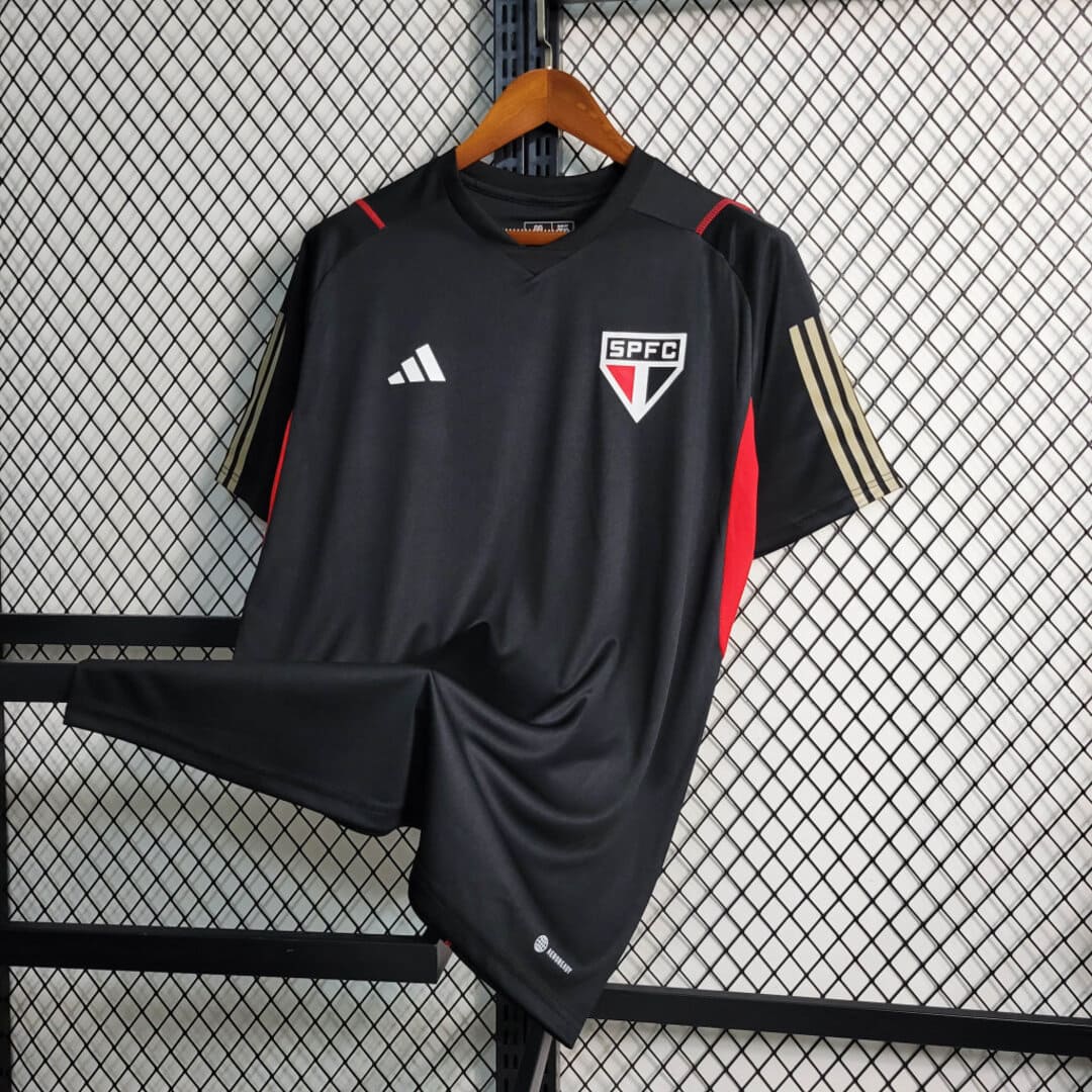 São Paulo 2023 Maillot Entrainement Noir