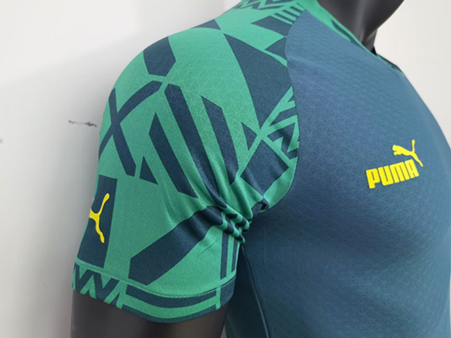 Sénégal 2022 Maillot Échauffement Vert - Version Player