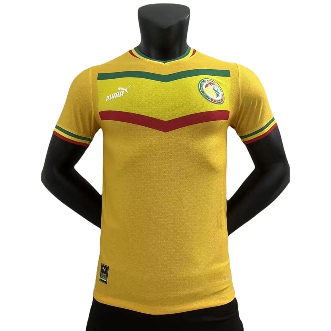 Sénégal 2022 Maillot Concept Jaune - Version Player