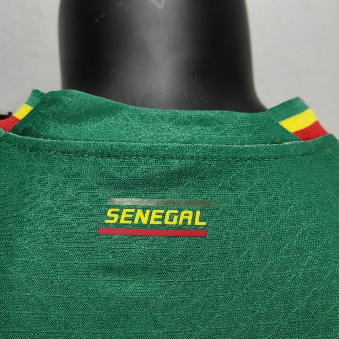 Sénégal 2022 Maillot Extérieur Vert - Version Player