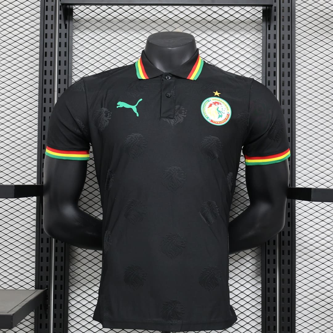 Sénégal 2025 Maillot Spécial Noir - Version Player
