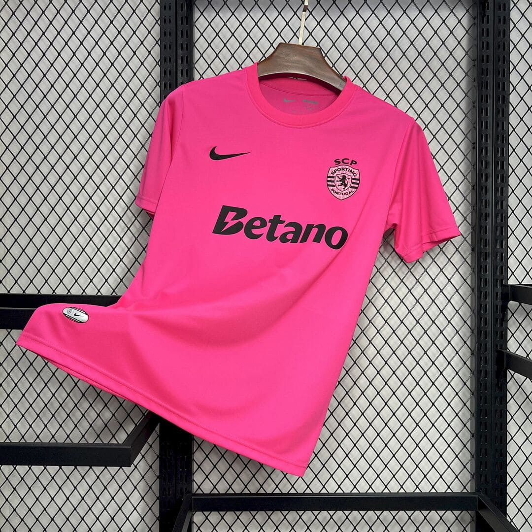 Sporting Lisbonne 24/25 Maillot Octobre Rose