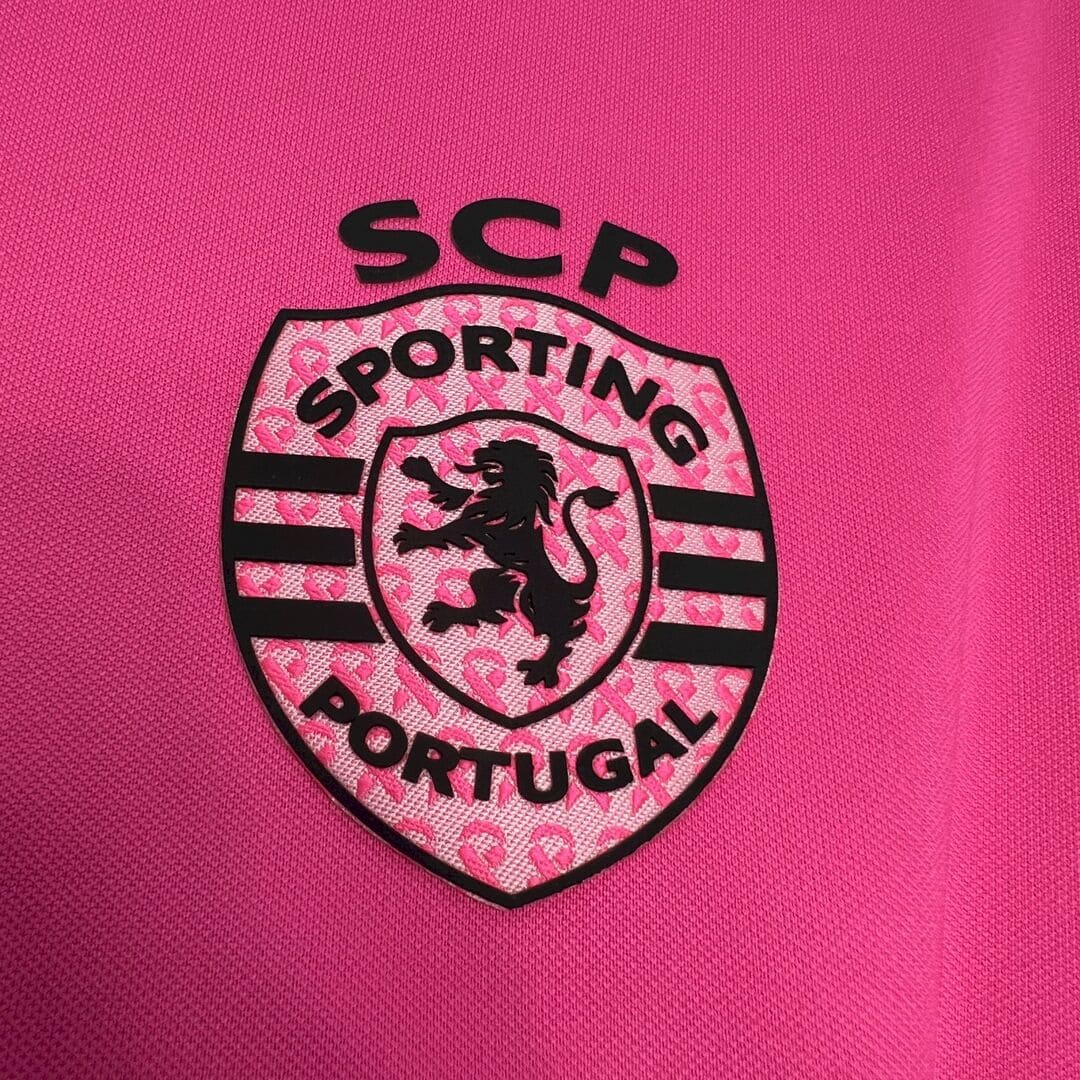 Sporting Lisbonne 24/25 Maillot Octobre Rose