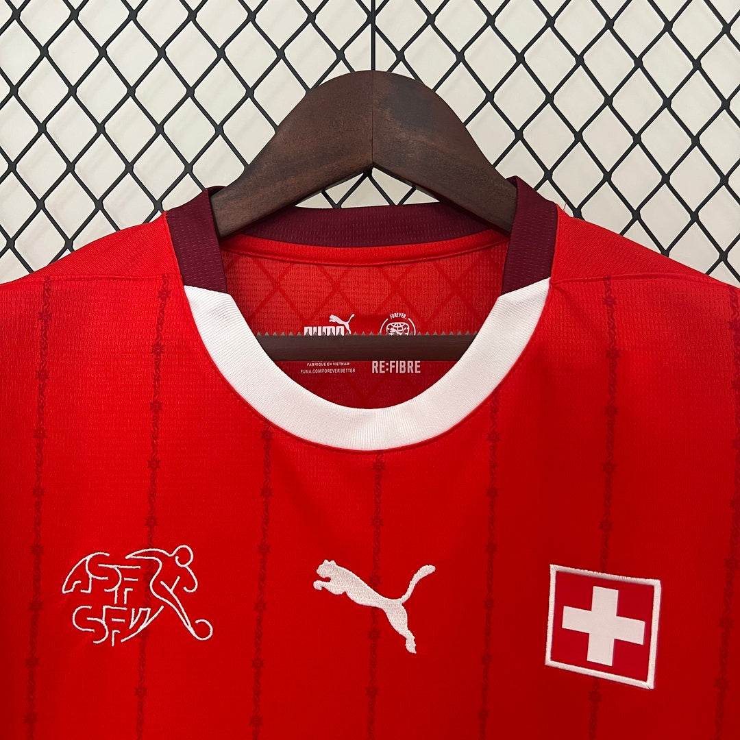 Suisse 2024 Maillot Domicile