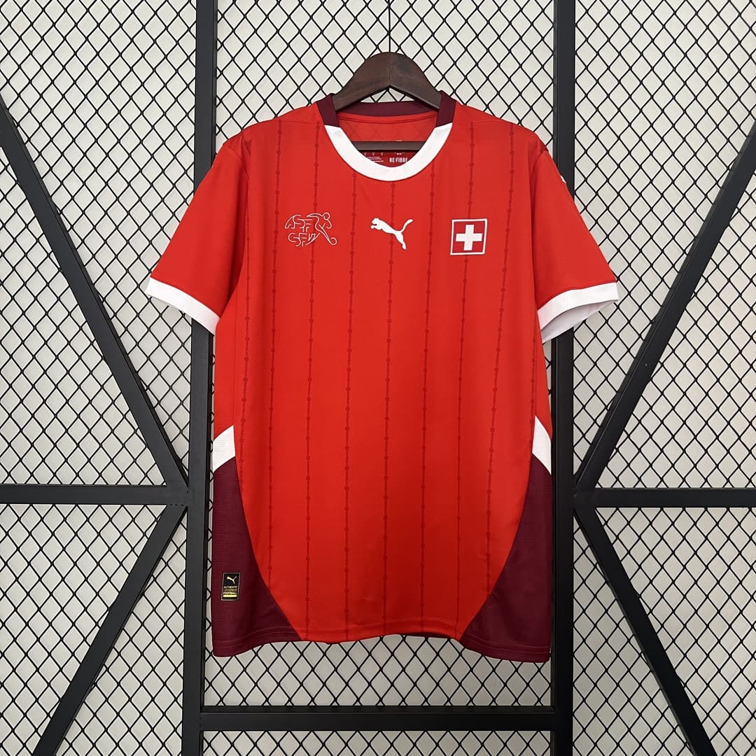 Suisse 2024 Maillot Domicile