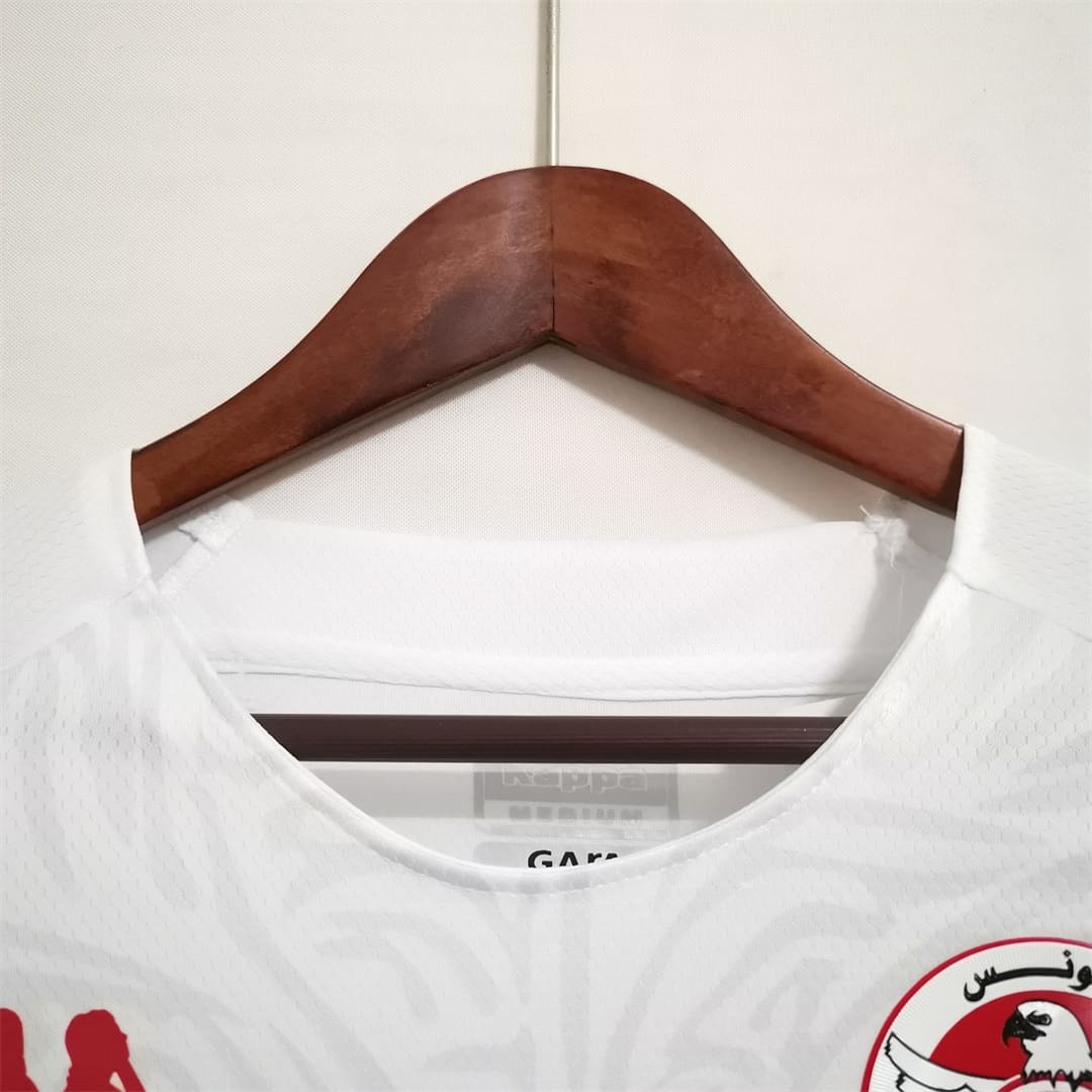 Tunisie 2022 Maillot Extérieur