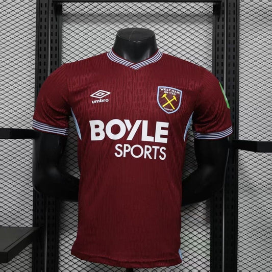 West Ham 25/26 Maillot Domicile - Version Player