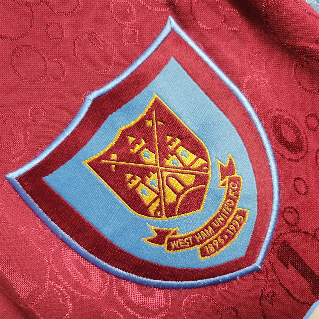 West Ham 95/97 Maillot Domicile