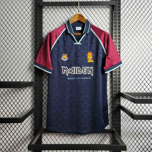 West Ham 99/2000 Maillot Iron Maiden