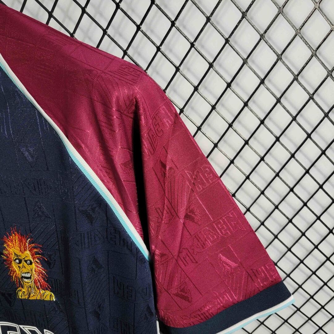 West Ham 99/2000 Maillot Iron Maiden