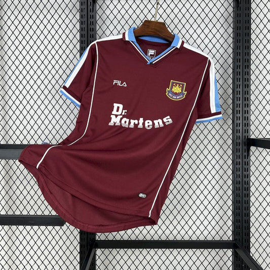 West Ham 99/2001 Maillot Domicile