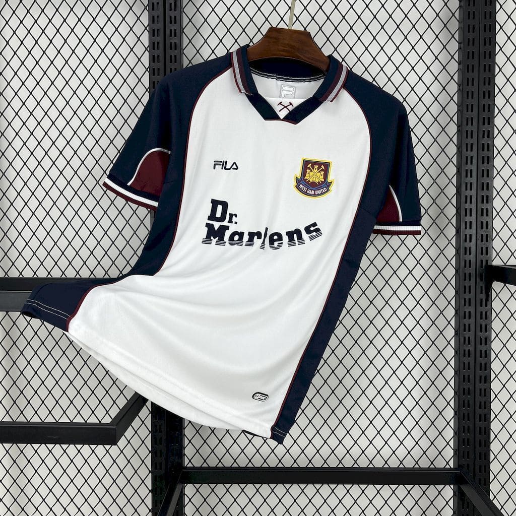 West Ham 99/2001 Maillot Extérieur