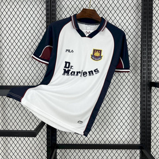 West Ham 99/2001 Maillot Extérieur
