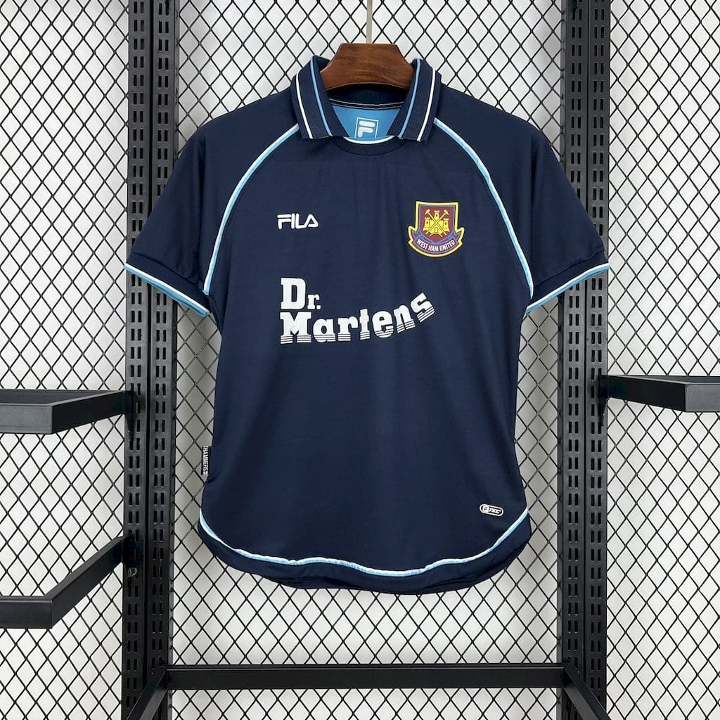 West Ham 99/2001 Maillot Third