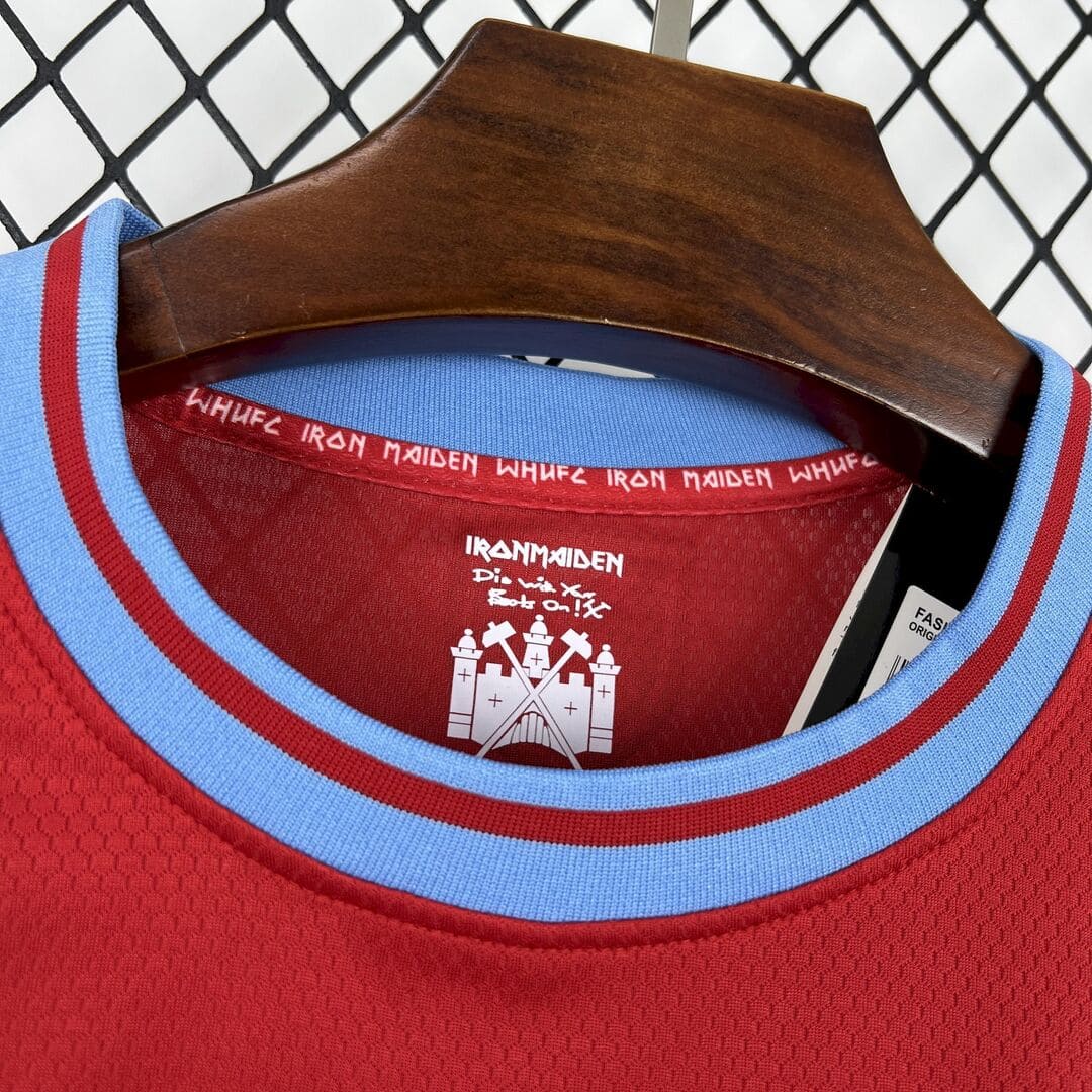 West Ham 2025 Maillot Iron Maiden 50ᵉ Annniversaire