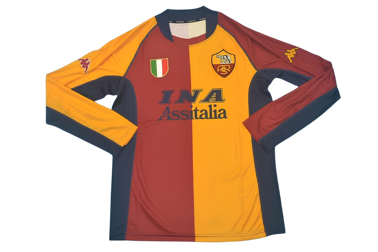 AS Roma 2001/02 Maillot Europe