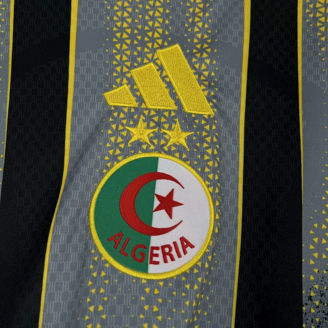 Algérie 2026 Maillot Echauffement Noir
