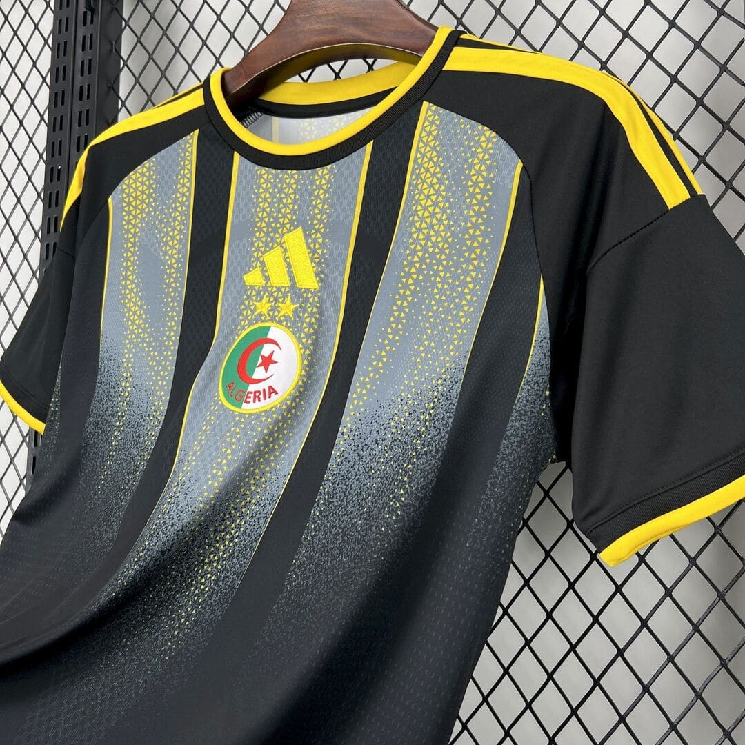 Algérie 2026 Maillot Echauffement Noir