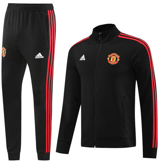 Manchester United 23/24 - Veste/Survêtement Noir