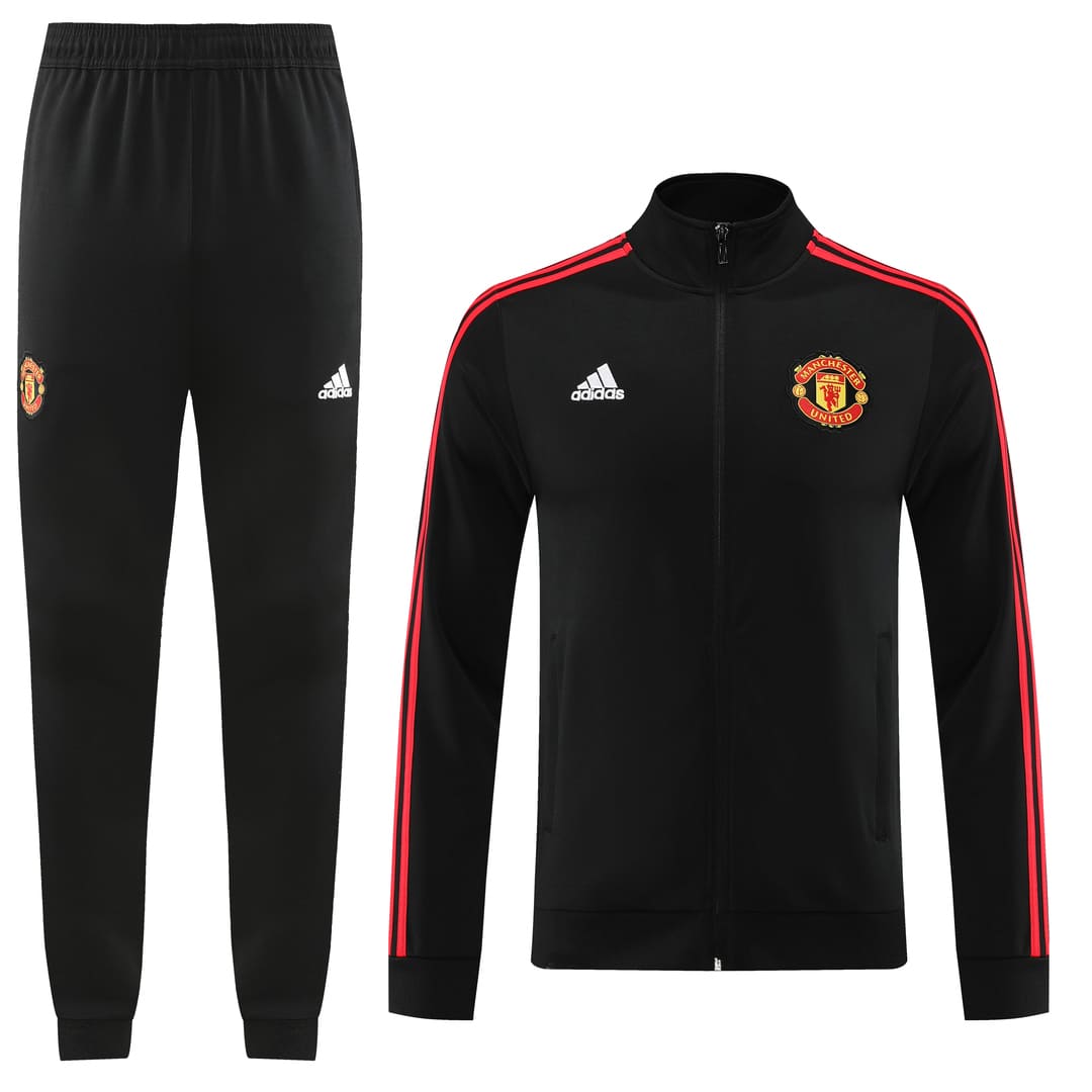 Manchester United 23/24 - Veste/Survêtement Noir