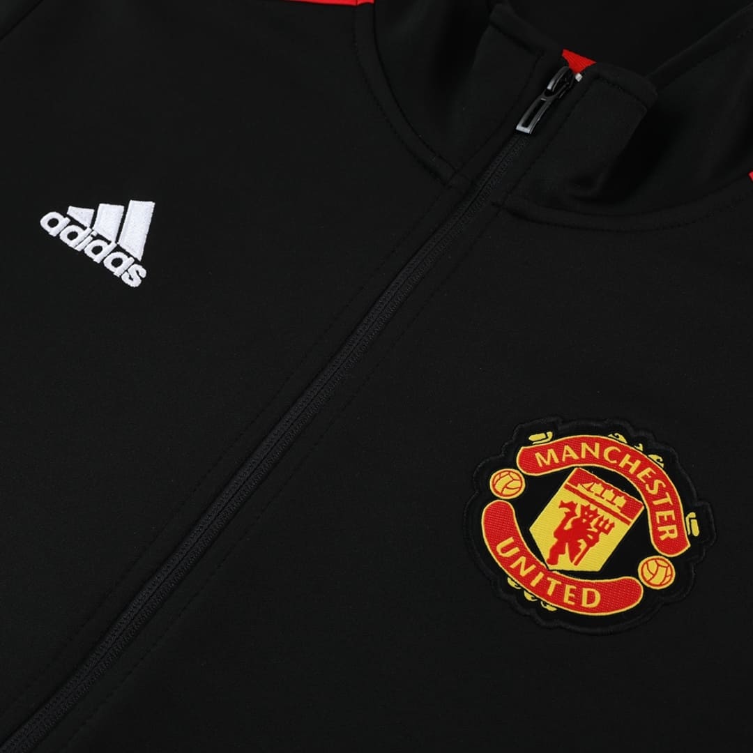 Manchester United 23/24 - Veste/Survêtement Noir