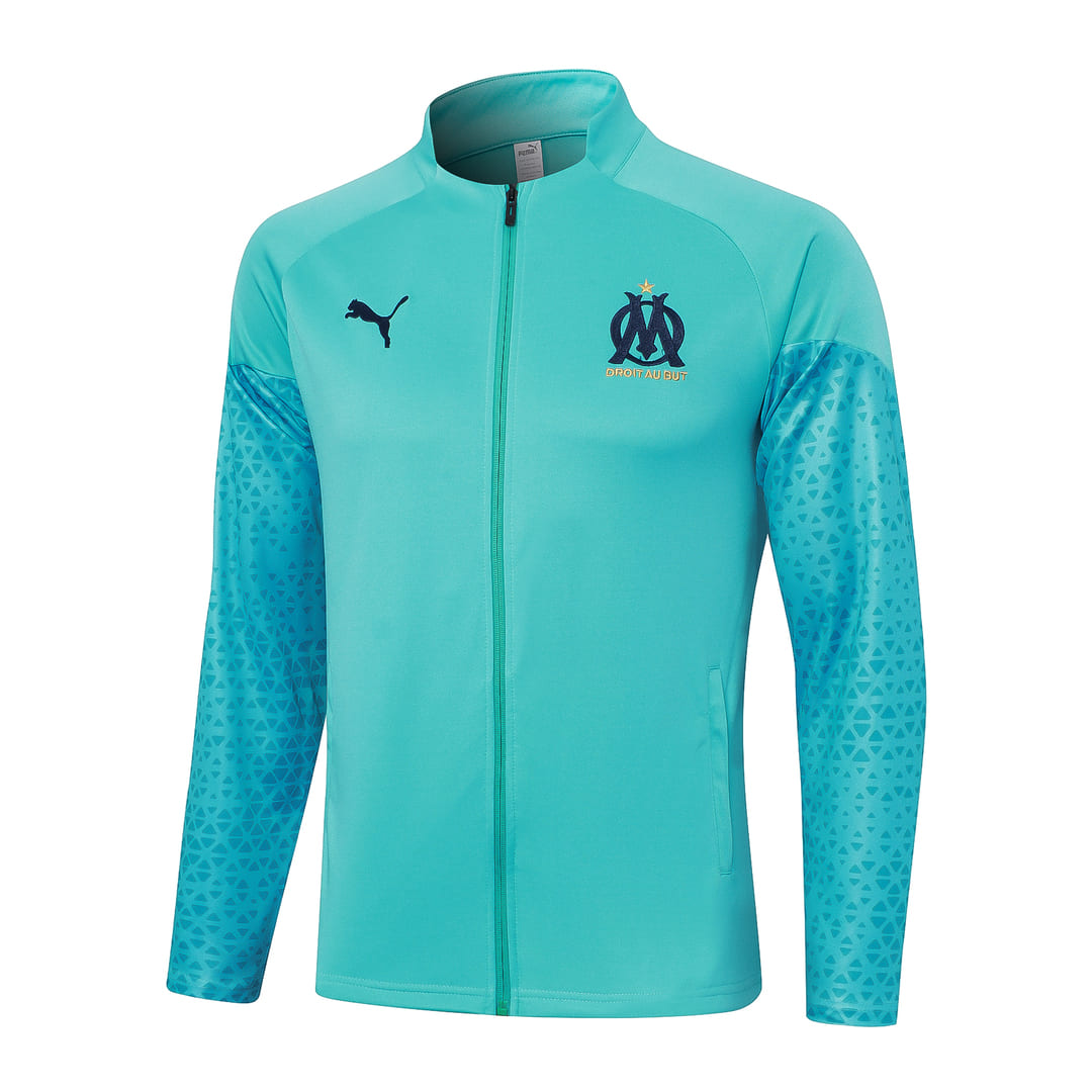 Olympique de Marseille 23/24 - Veste/Survêtement Cyan