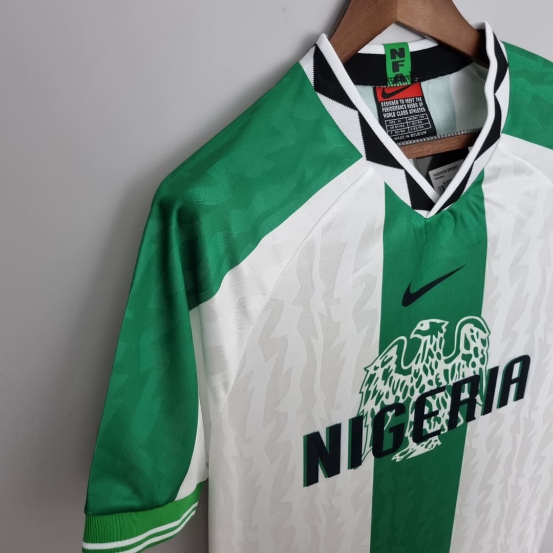 Nigeria 1996 Maillot Extérieur