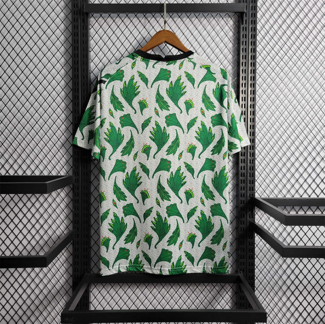 Nigeria 2022-24 Maillot Entrainement Blanc