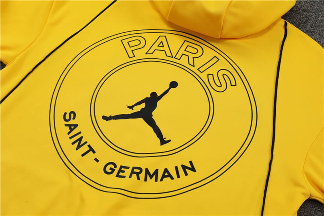 Paris Saint-Germain 23/24 - Veste à Capuche/Survêtement Jaune