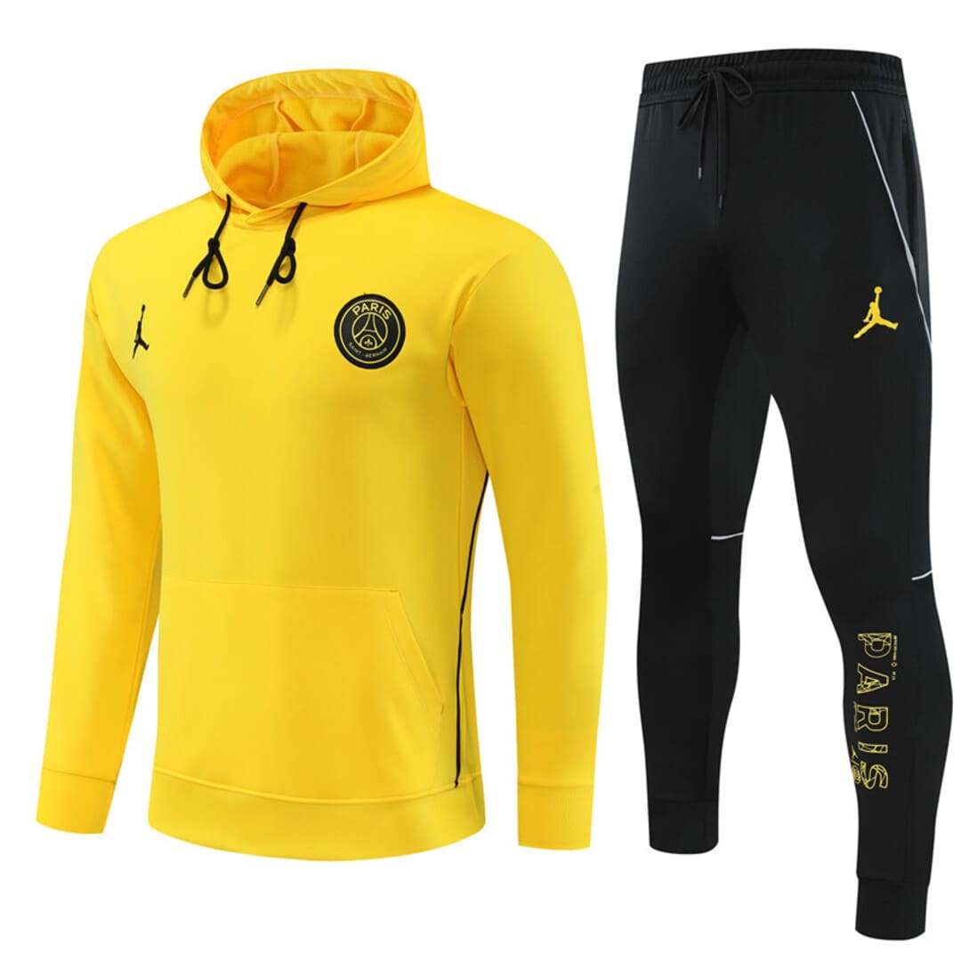 Paris Saint-Germain 23/24 - Veste à Capuche/Survêtement Jaune