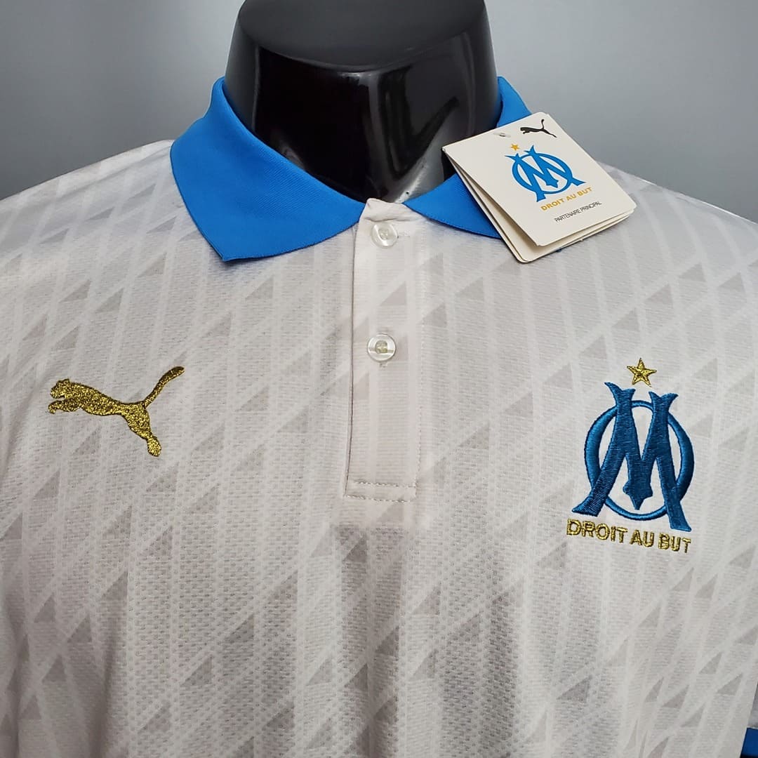 Marseille 20/21 Polo Blanc