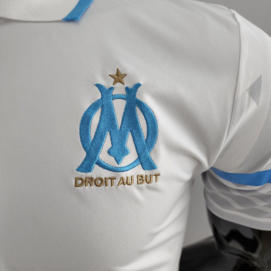 Marseille 22/23 Polo Blanc