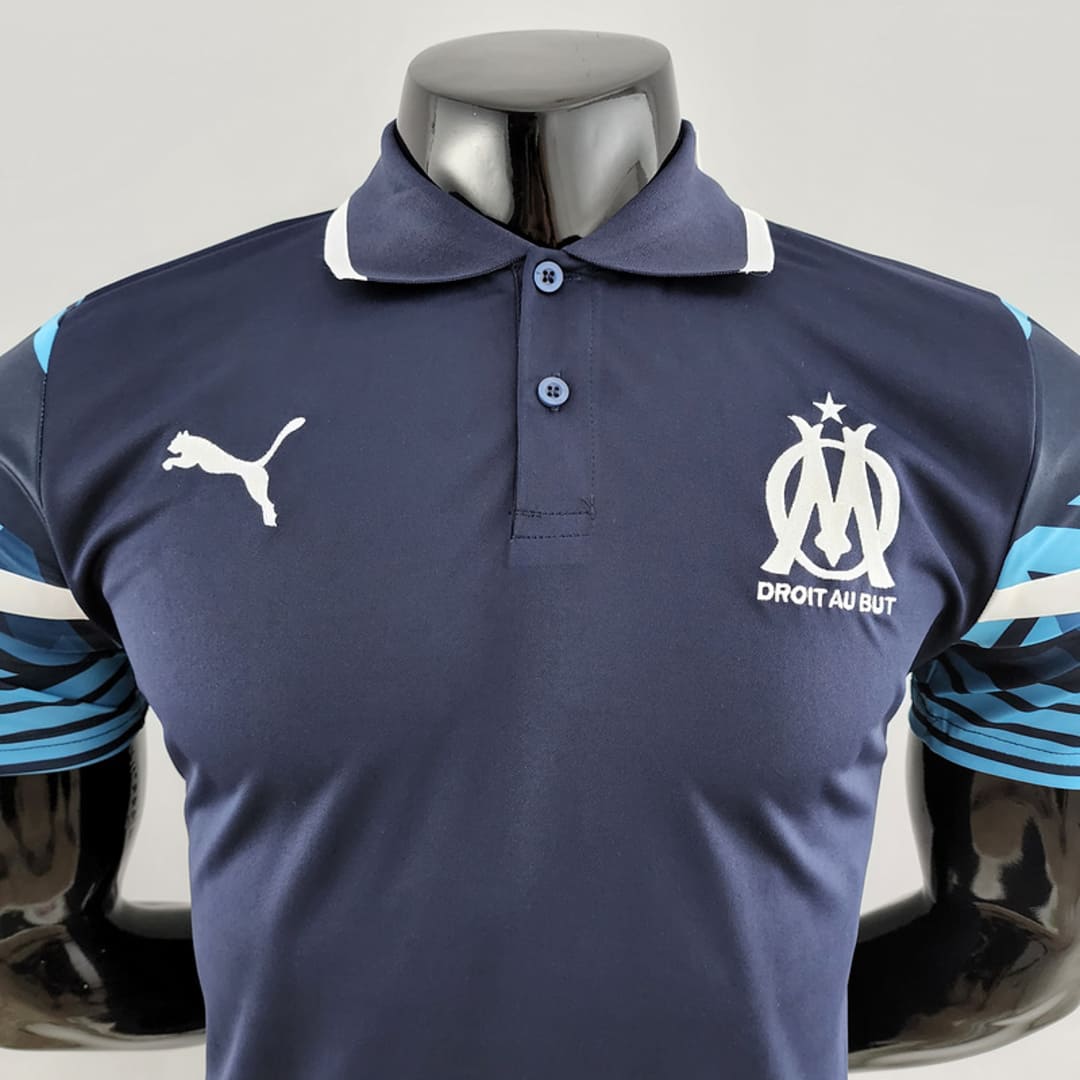 Marseille 22/23 Polo Bleu