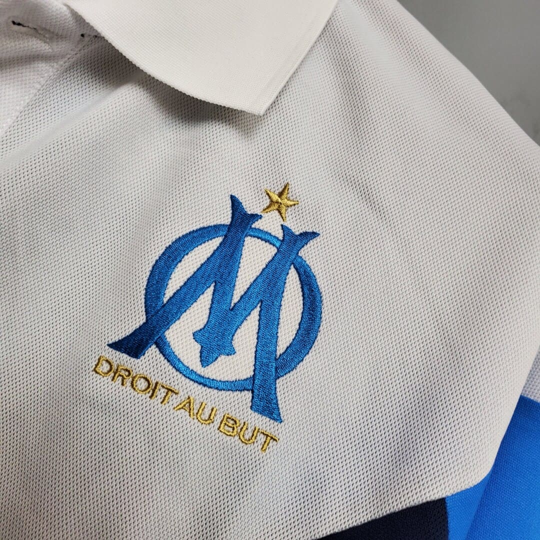 Marseille 21/22 Polo Blanc & Bleu