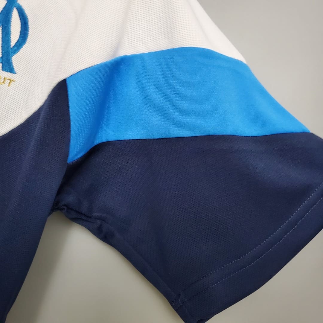 Marseille 21/22 Polo Blanc & Bleu