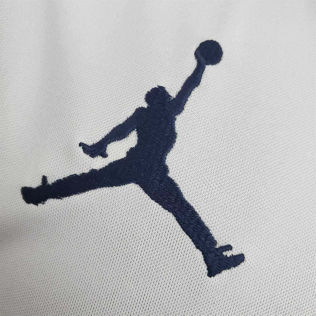 Paris Saint-Germain 2021/22 Polo Jordan Blanc