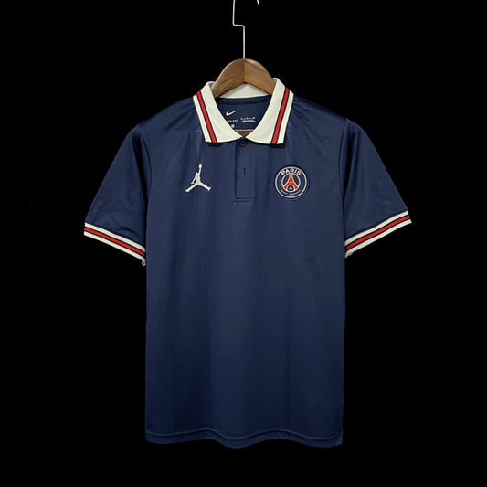 Paris Saint-Germain 2021/22 Polo Jordan Bleu