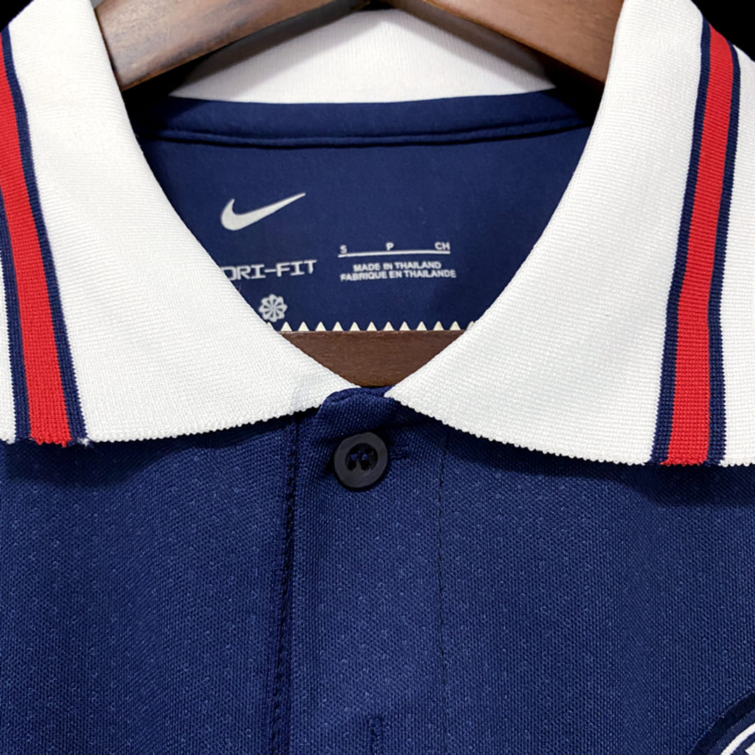 Paris Saint-Germain 2021/22 Polo Jordan Bleu