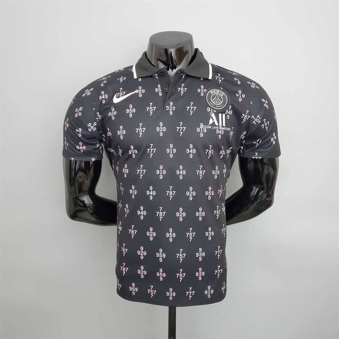 Paris Saint-Germain 2021/22 Polo Noir