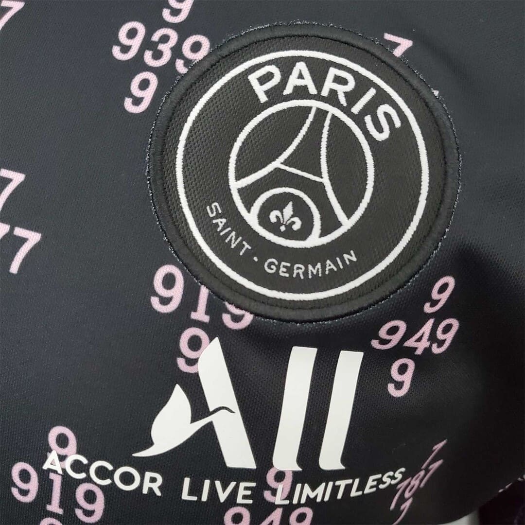 Paris Saint-Germain 2021/22 Polo Noir